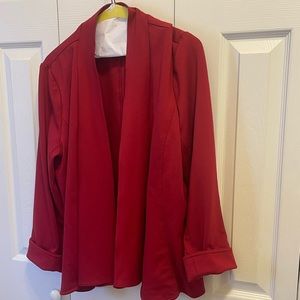 Womens red jacket